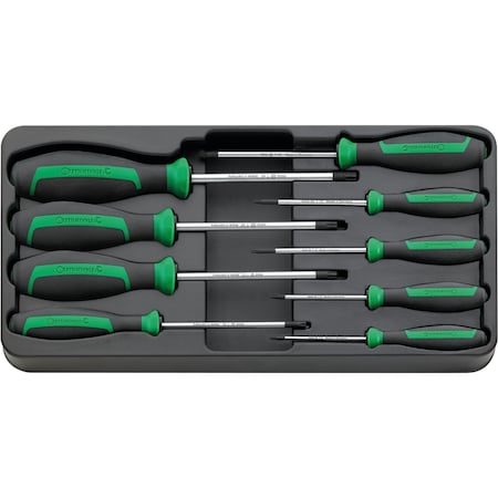Stahlwille Tools DRALL+ set of screwdrivers No.ES 4656/9 1/3-tray9-pcs. 96838218
